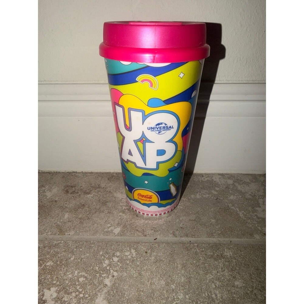 Universal Studios 24oz Tumblers Cups Freestyle Reusable AP annual passholder
